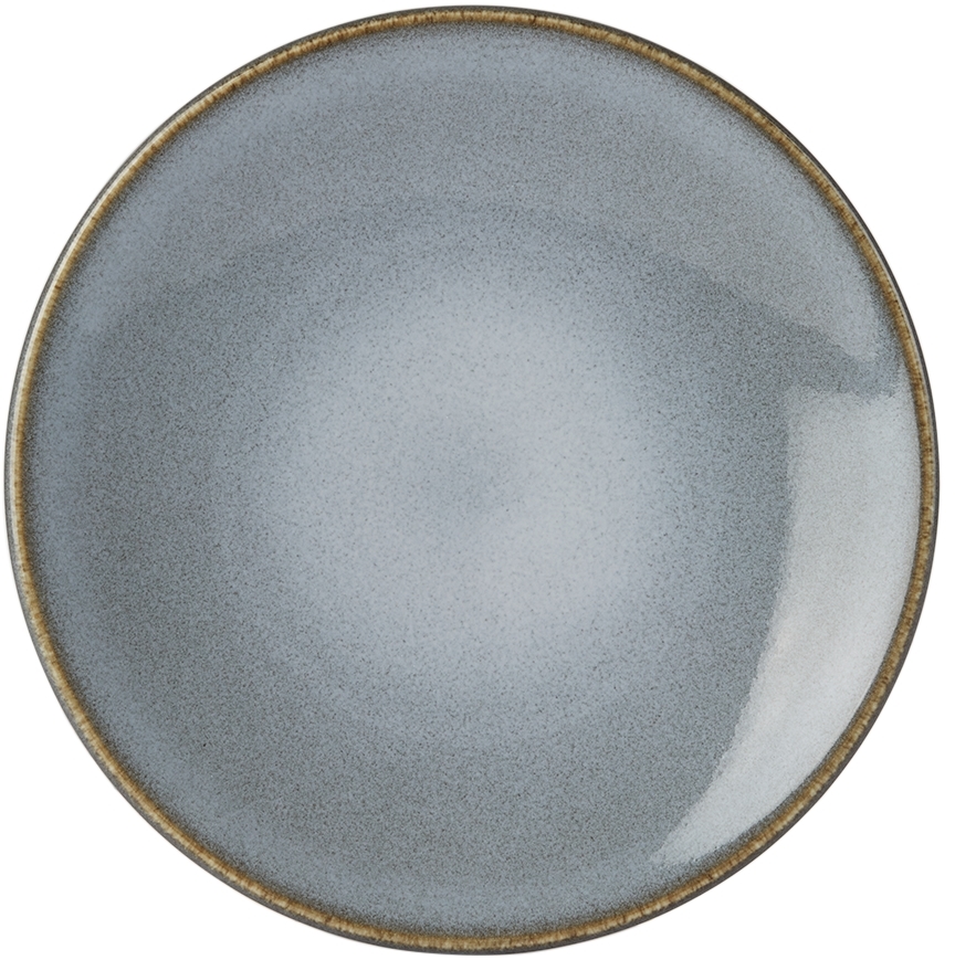 Jar Ceramistes Black Tourron Dessert Plate Set In Ecorce