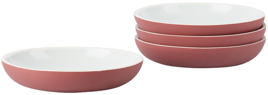 Jars Céramistes Red Studio 2.0 Bowl Set In Ciel Carmin