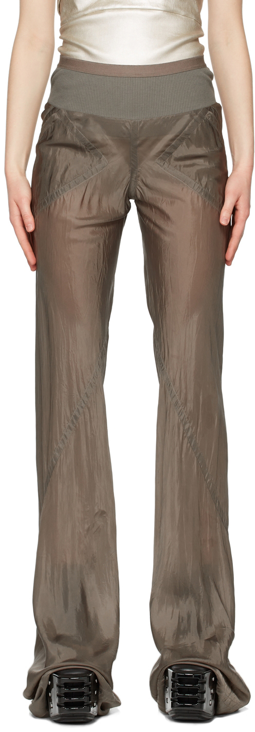Slacks and Chinos Brown Womens Trousers Rick Owens Cashmere Leggings in Camel Slacks and Chinos Rick Owens Trousers 
