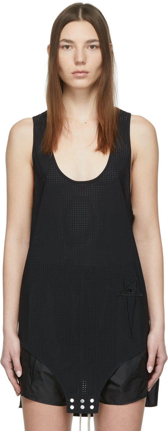 Black Champion Edition Basketball Tank Top