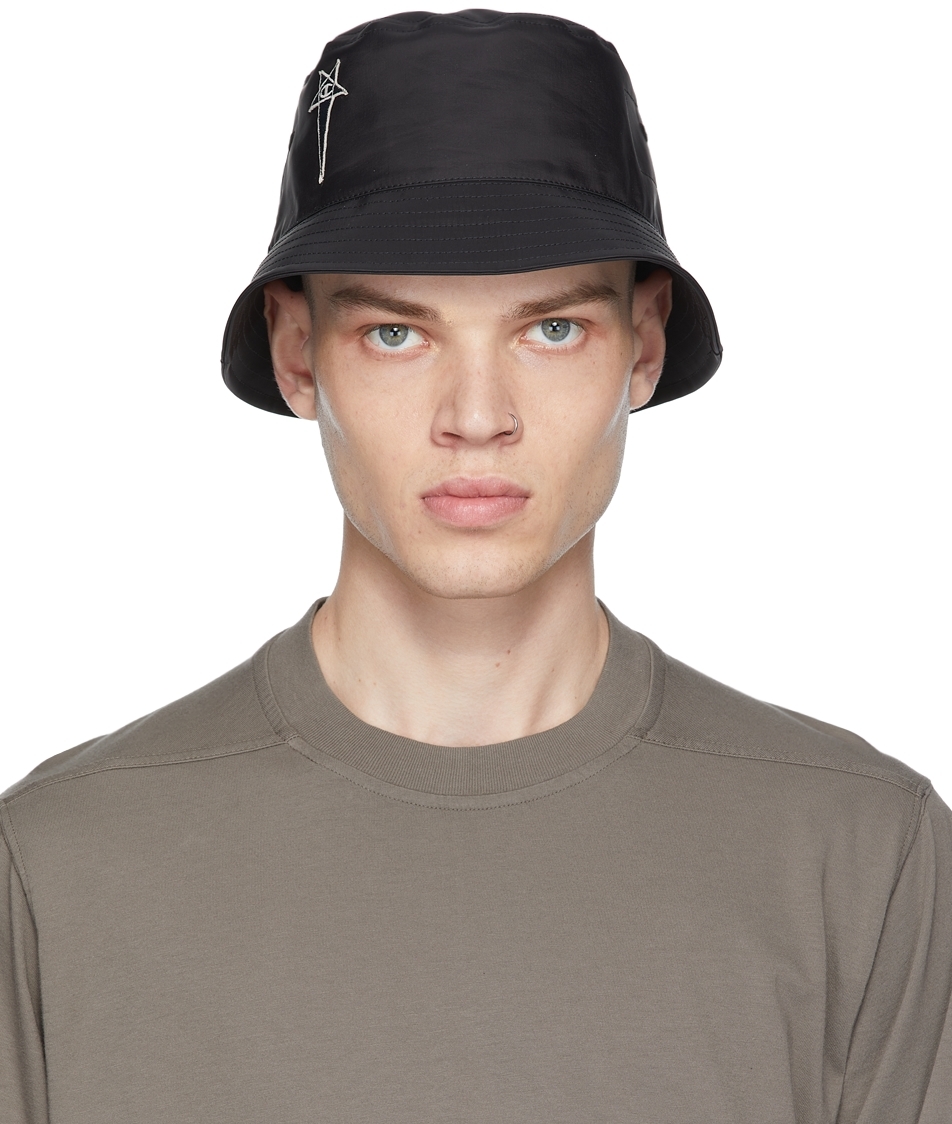 Ssense Uomo Accessori Cappelli e copricapo Cappelli Cappello Bucket Black Champion Edition Mesh Gilligan Hat 