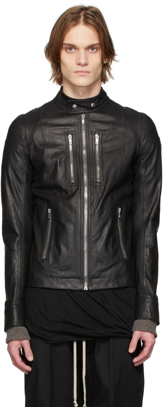 rick owens biker jacket