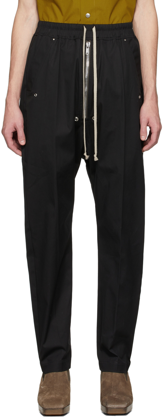 Rick Owens: Black Bela Trousers | SSENSE