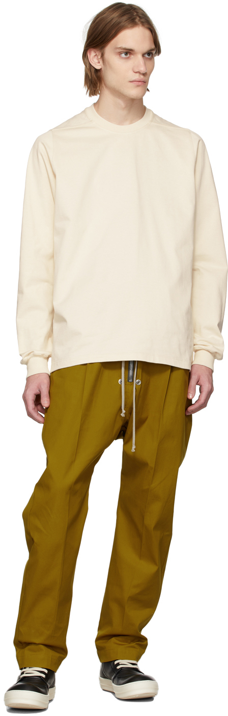 Rick Owens イエロー Bela トラウザーズ