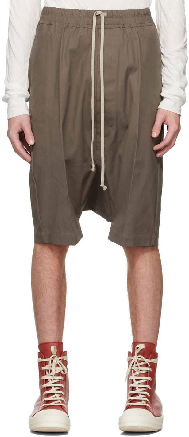 Taupe Rick's Pods Shorts