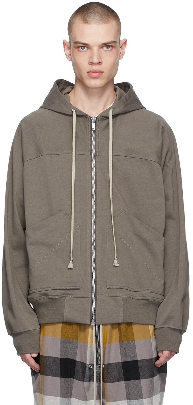 rick owens windbreaker hoodie