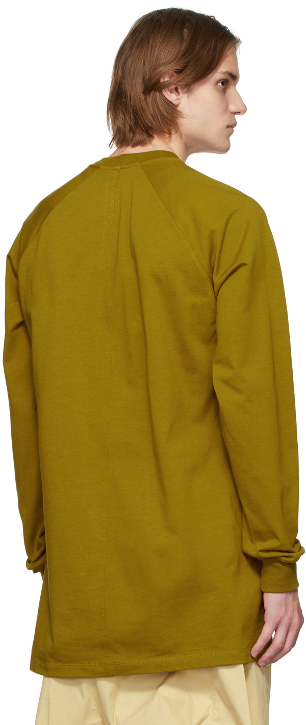 Rick Owens Green Jersey Baseball Sweatshirt | Smart Closet
