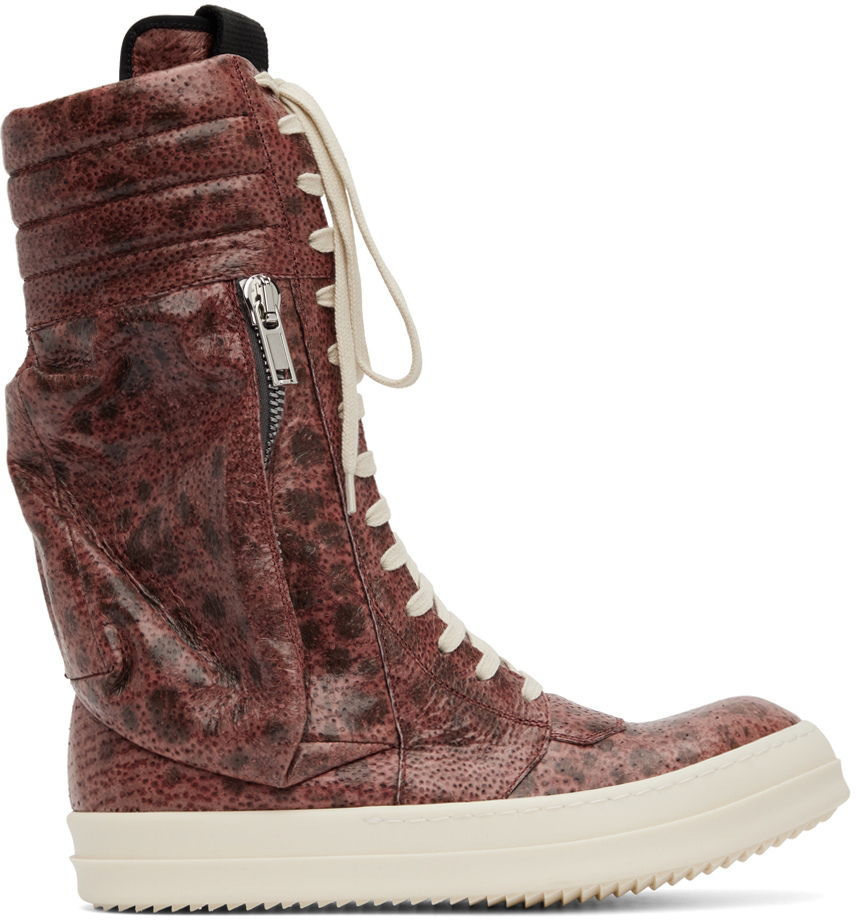 pink cargo basket rick owens