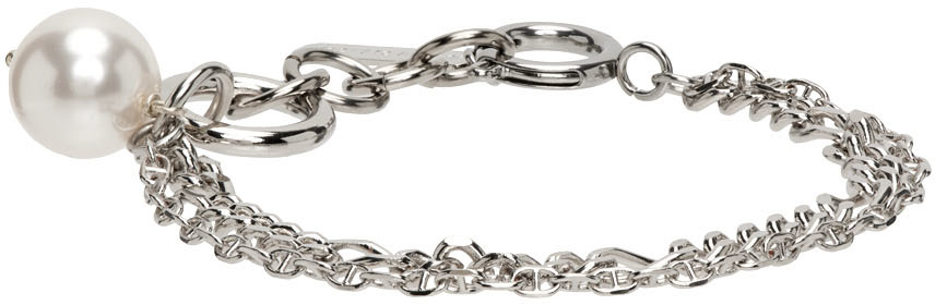 Justine Clenquet Silver Reese Bracelet
