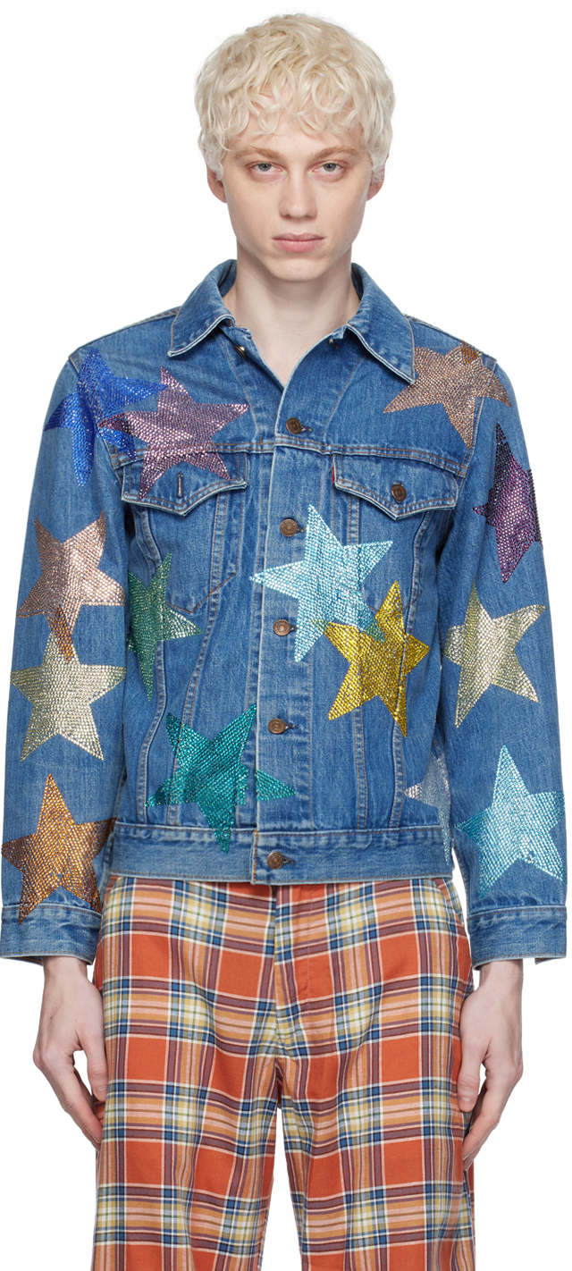 Designer denim jackets for Men | SSENSE