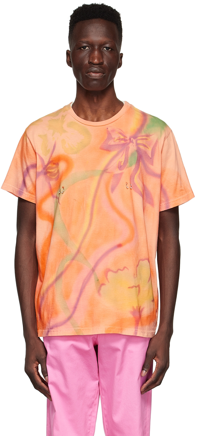 Collina Strada SSENSE Exclusive Orange Organic Cotton T-Shirt