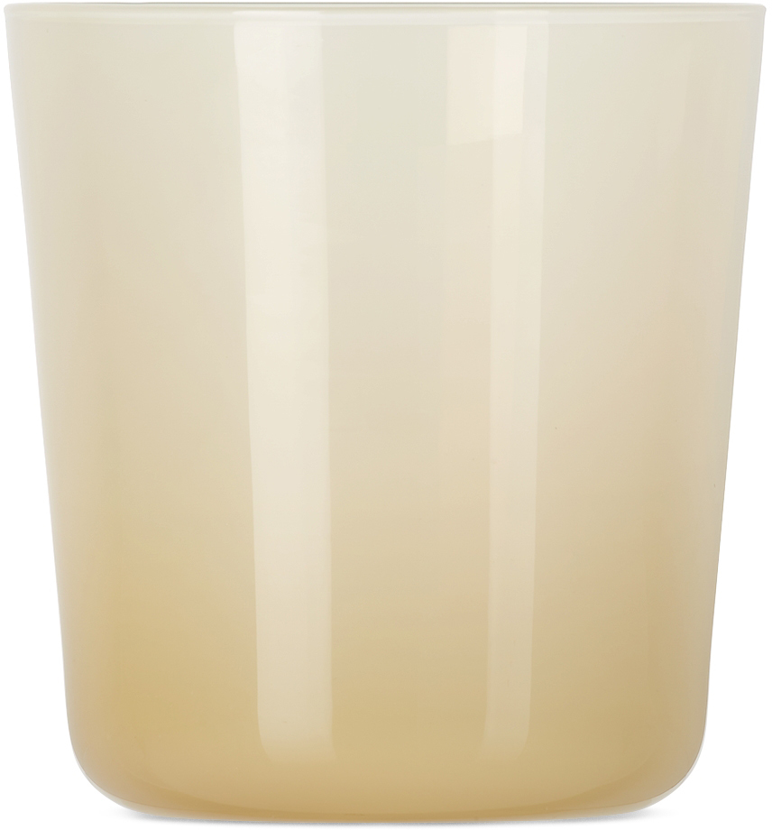 Gary Bodker Designs Beige Short Cup Glass In Sand