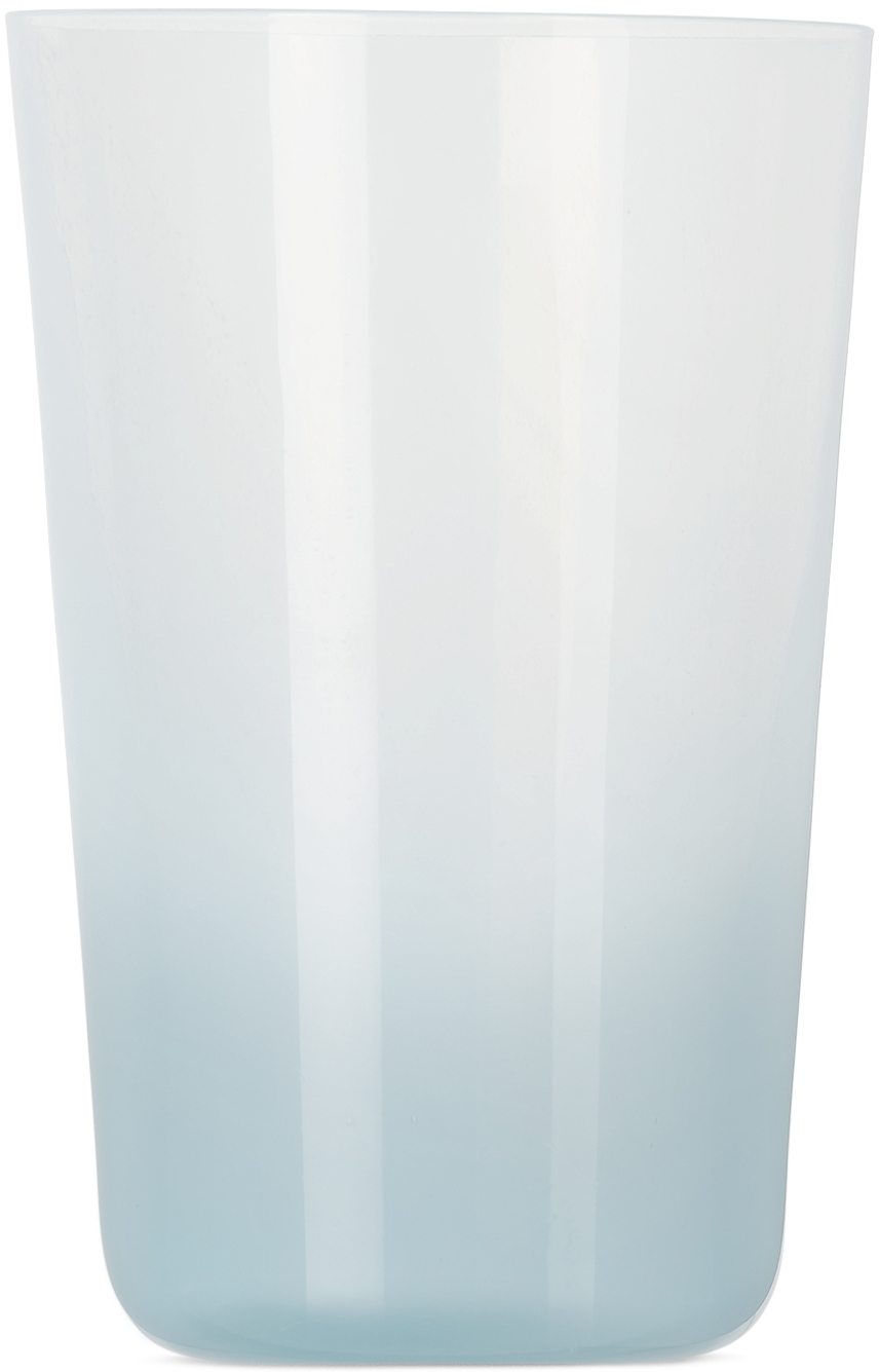 Gary Bodker Designs Blue Tall Cup Glass In Sky