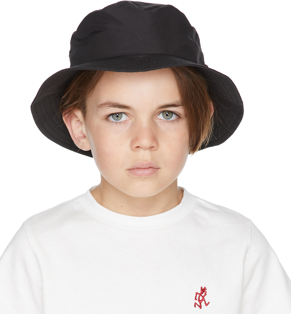 Enfant Chapeau Bob Shell Noir Par Gramicci Kids Ssense France