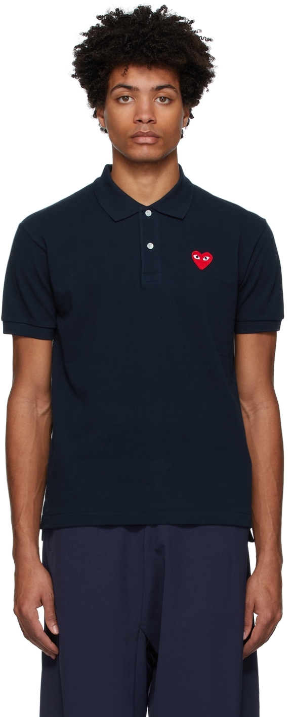 comme des garcons men's polo shirt