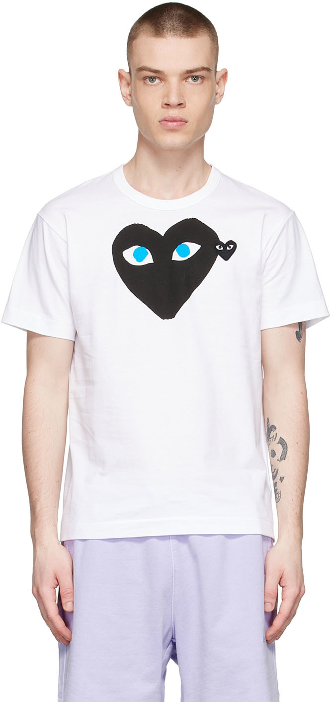 comme des garcons black and white