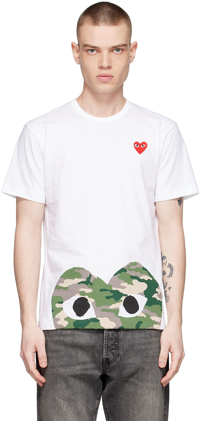 Comme Des Garçons Play メンズ tシャツ | SSENSE 日本