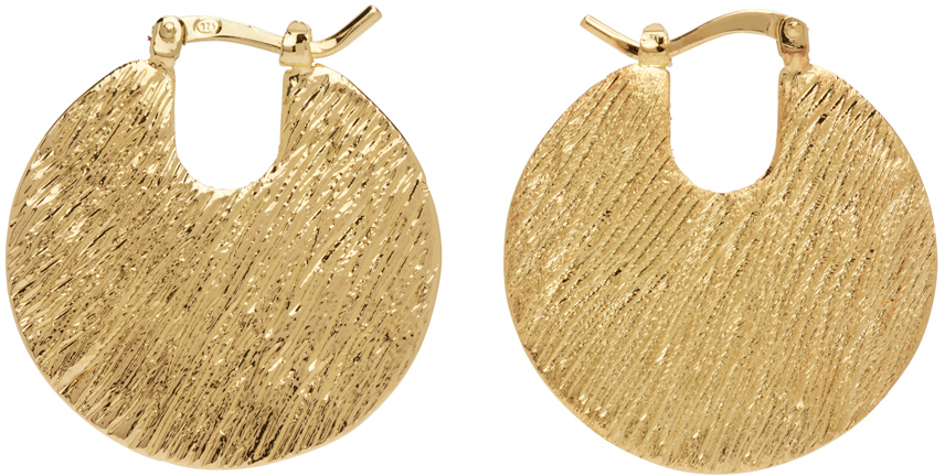 Jil Sander Gold Deep Shades Earrings
