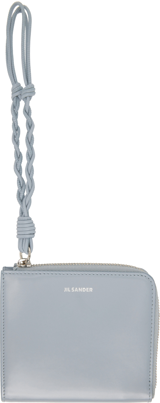 Jil Sander ブルー Credit Card 財布