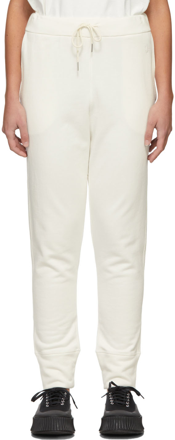 Jil Sander White Classic Lounge Pants