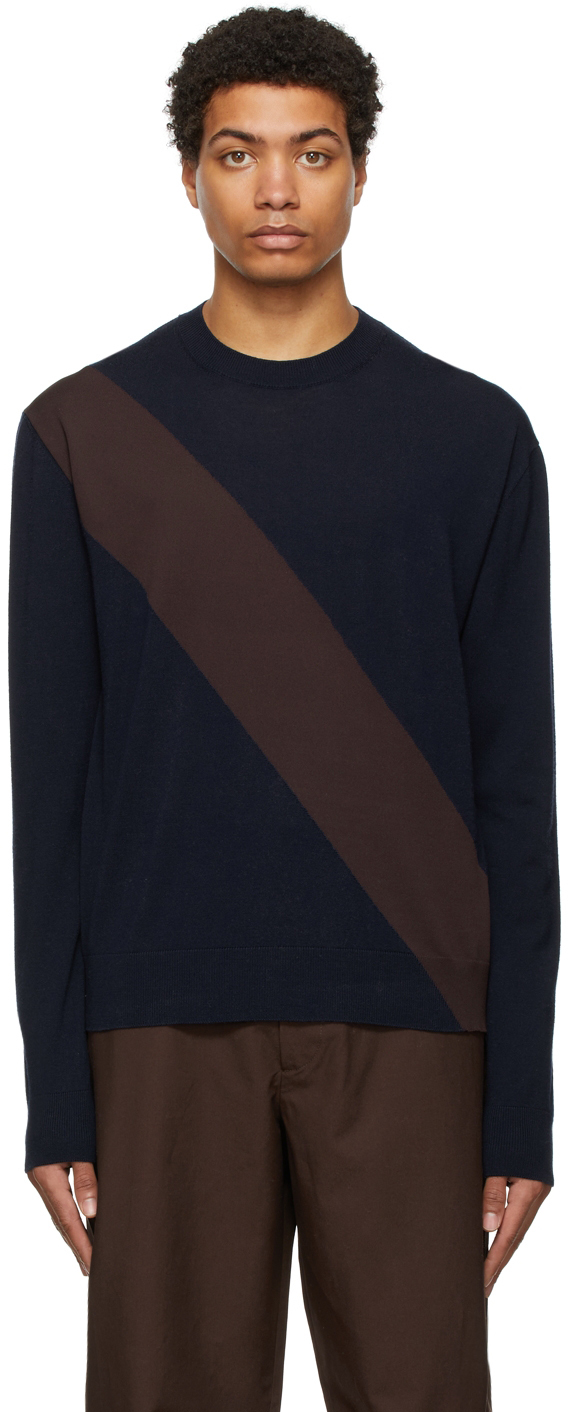 brown designer sweater