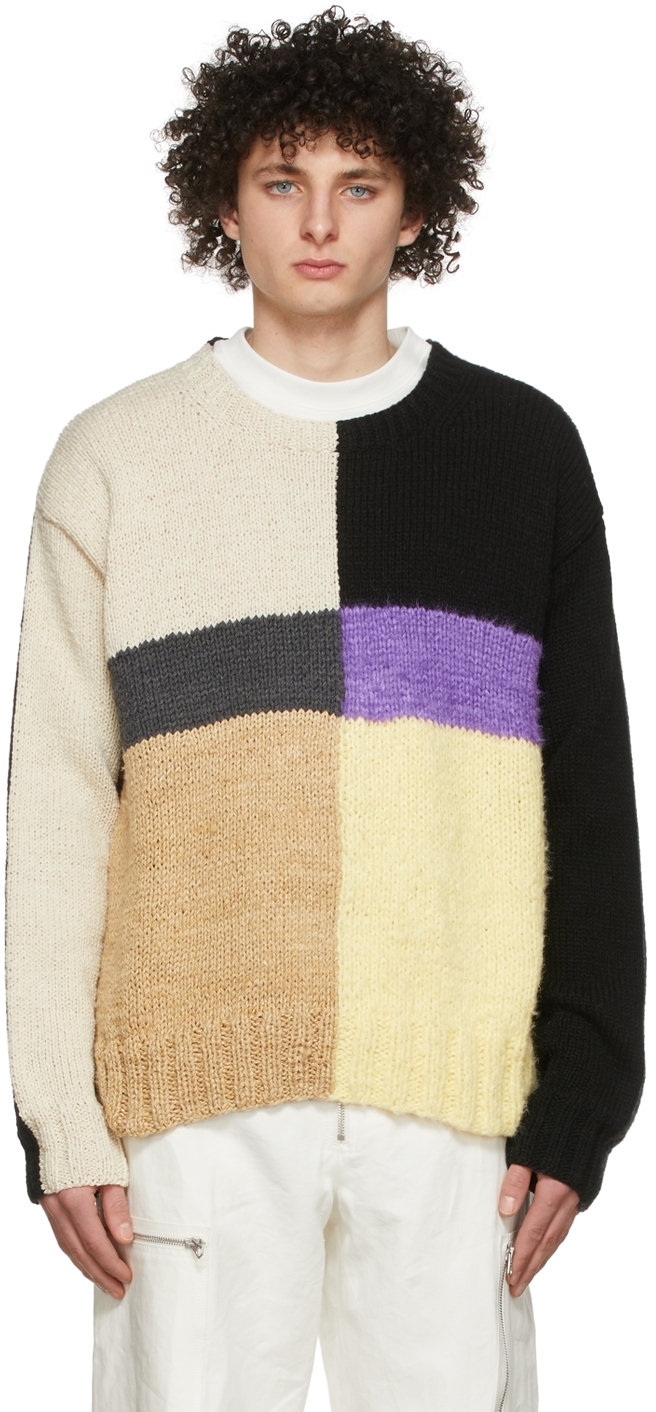 Jil Sander Black Cotton Sweater