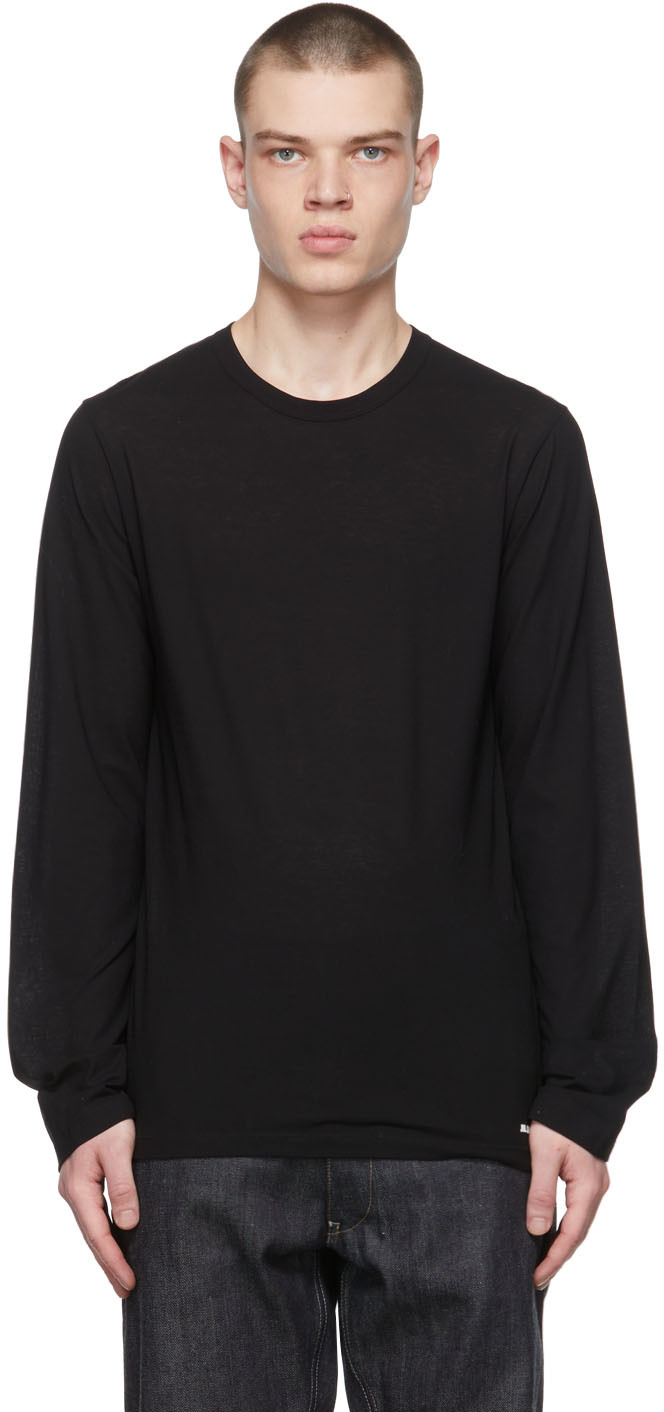 Jil Sander Navy Crewneck T-Shirt | Smart Closet