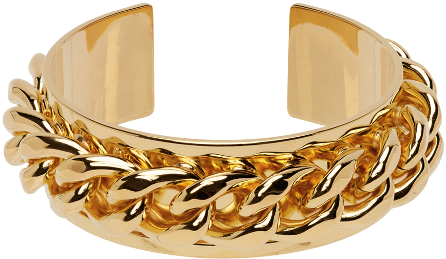 Balmain Gold Chain Bracelet