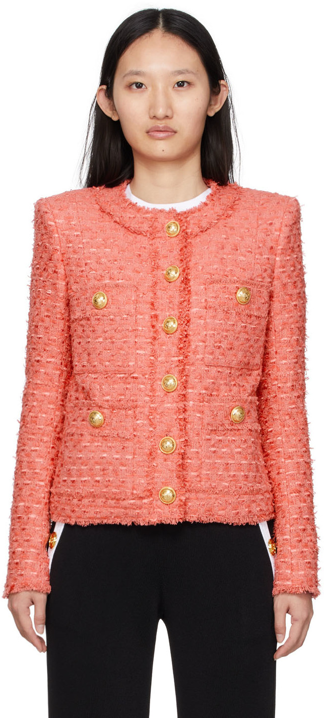 balmain tweed jacket