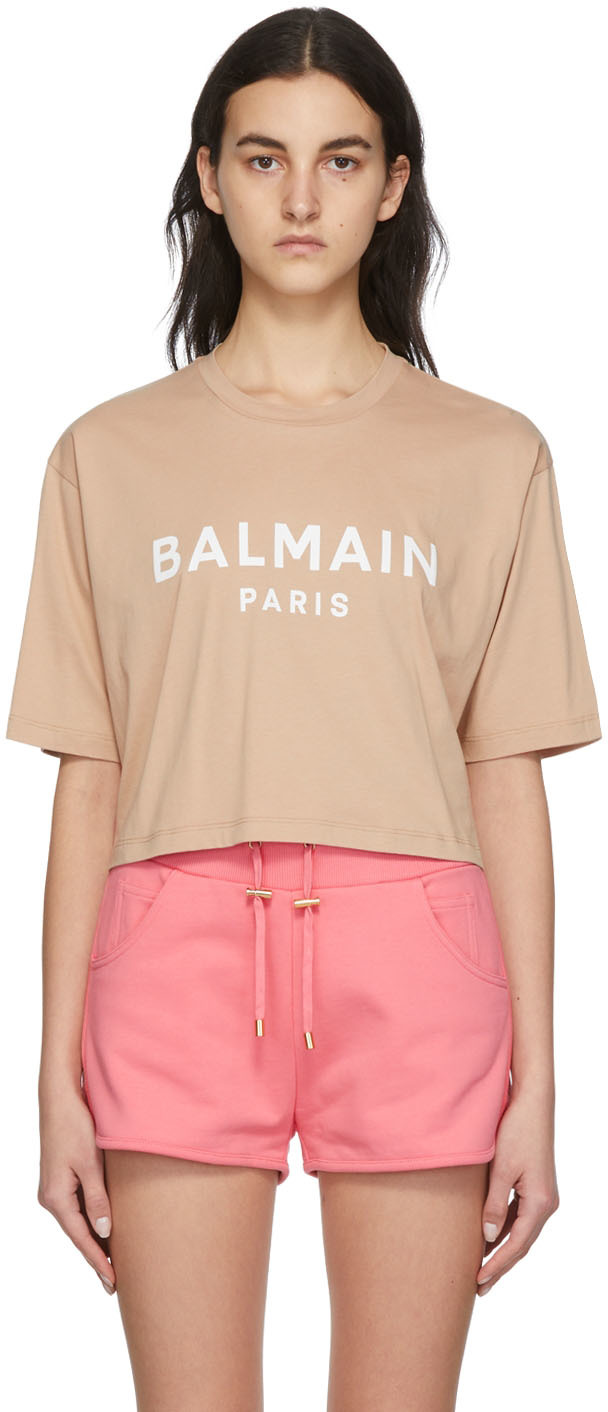Balmain t-shirts for Women | SSENSE