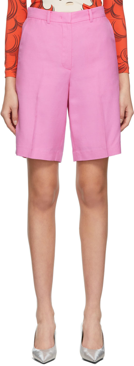 【関税込み】Pushbutton SSENSE限定 ピンク ショートパンツ Pushbuttonのピンク ショートパンツがセール中