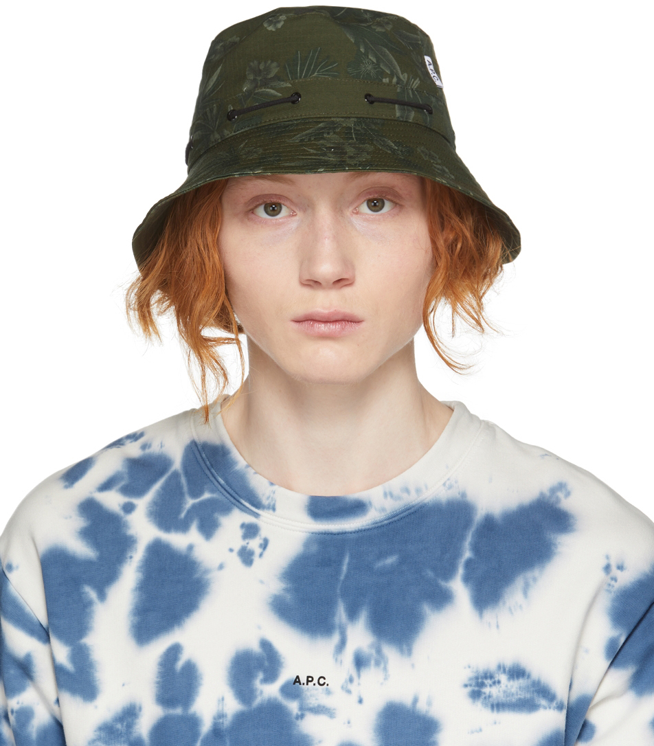 SSENSE Exclusive Khaki Bucket Hat Ssense Uomo Accessori Cappelli e copricapo Cappelli Cappello Bucket 
