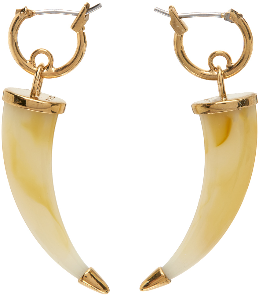 A.P.C. Gold Roadie Earrings