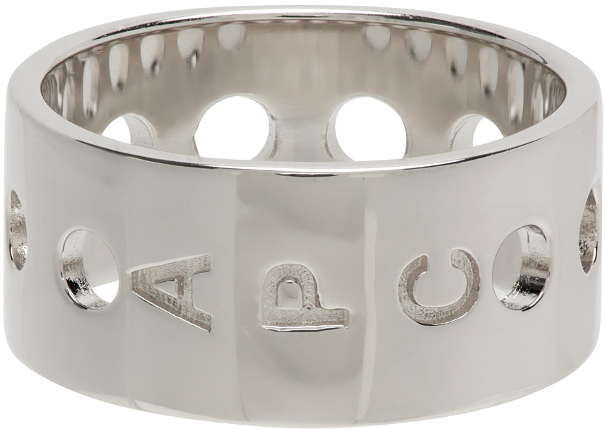 A.P.C.: Silver Concert Ring | SSENSE