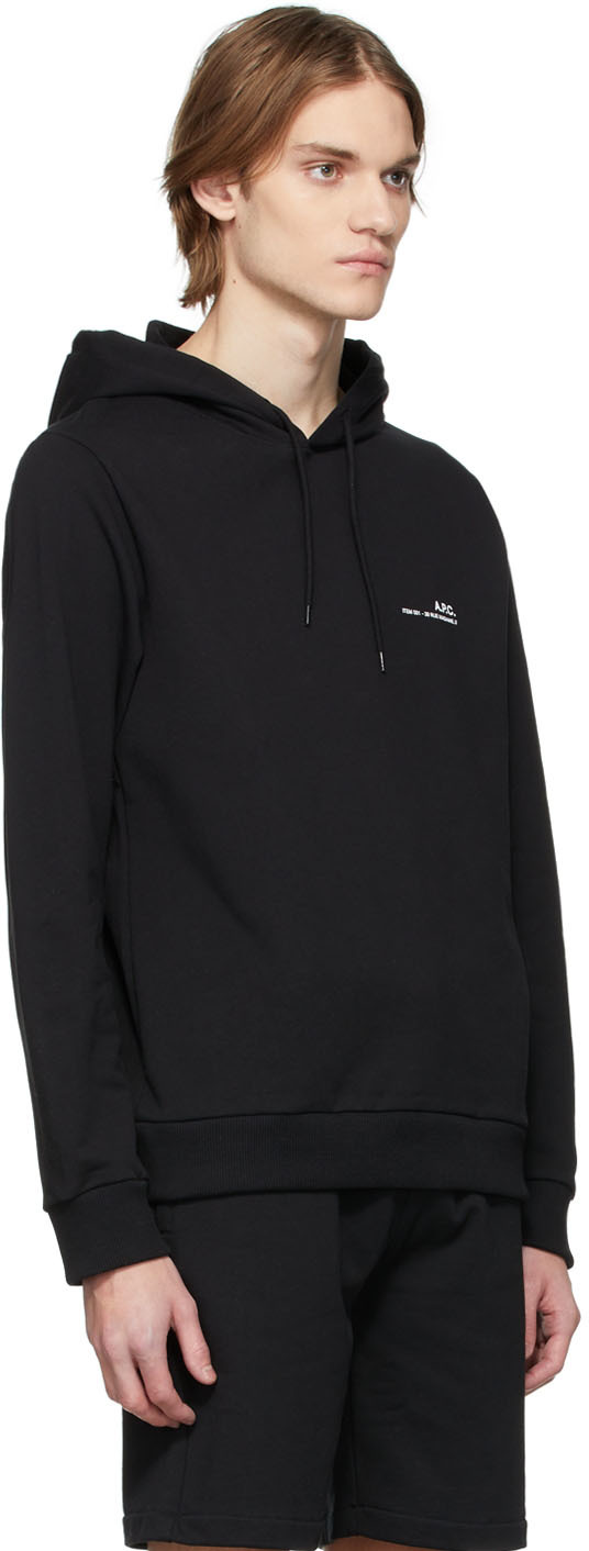 apc black hoodie