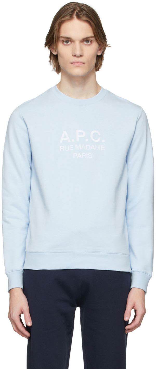 A.P.C. Blue Rufus Sweatshirt