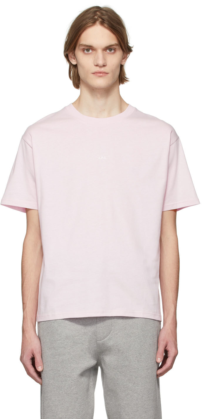 A.P.C. Pink Kyle T-Shirt