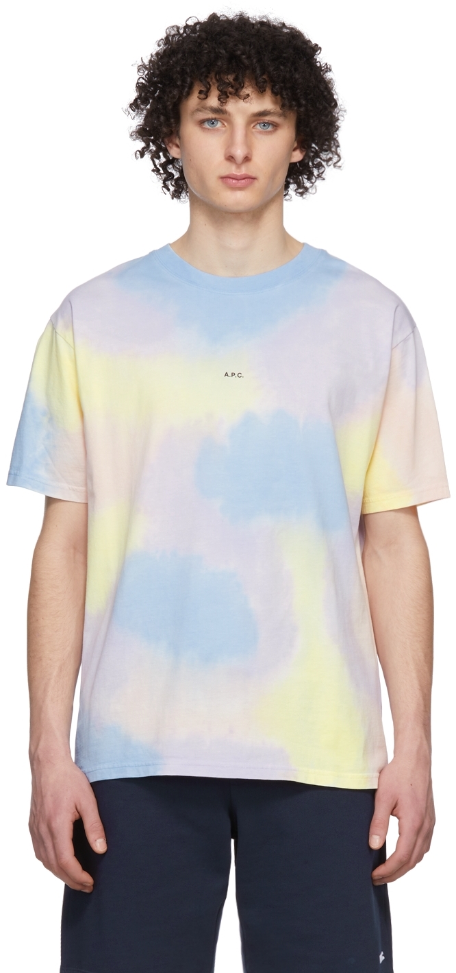 A.P.C. Multicolor Tie-Dye Adrien T-Shirt