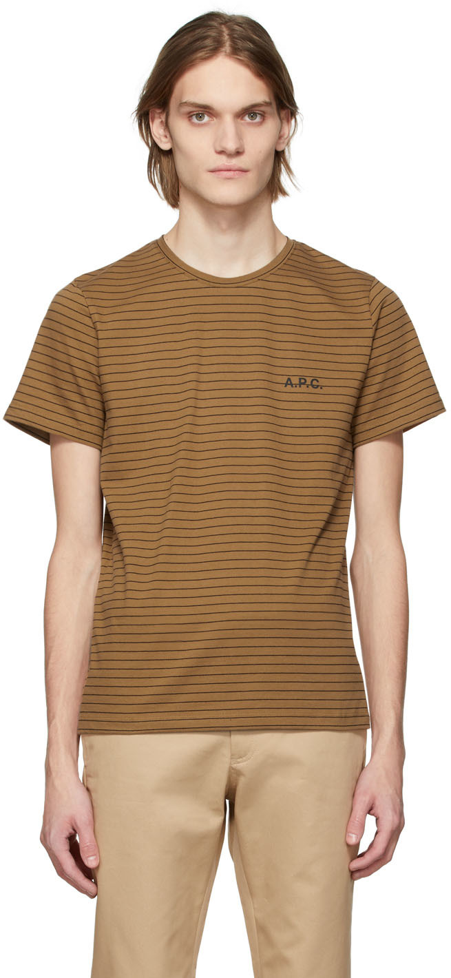 A.P.C. Brown Bastian T-Shirt