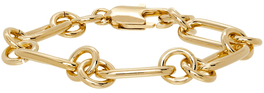 Laura Lombardi: Gold Rafaella Bracelet | SSENSE