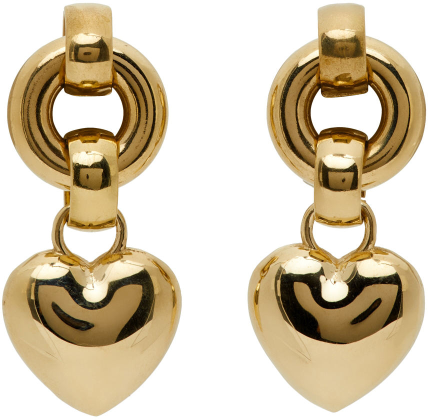 Laura Lombardi Gold Amorina Earrings