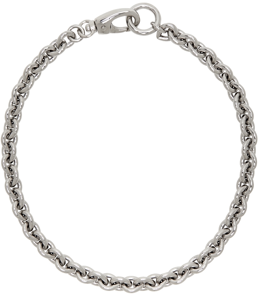 Laura Lombardi Silver Cable Necklace