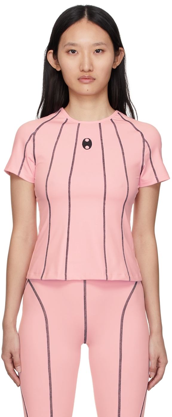 BONBOM SSENSE Exclusive Pink Seam T-Shirt