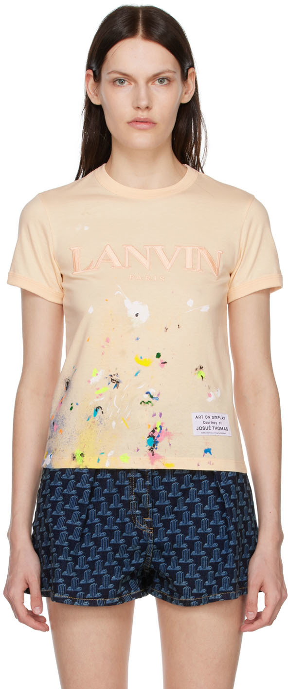 Lanvin: Pink Gallery Dept. Edition T-Shirt | SSENSE