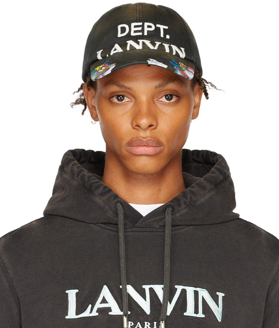 Brown Gallery Dept. Edition Cotton Cap by Lanvin on Sale