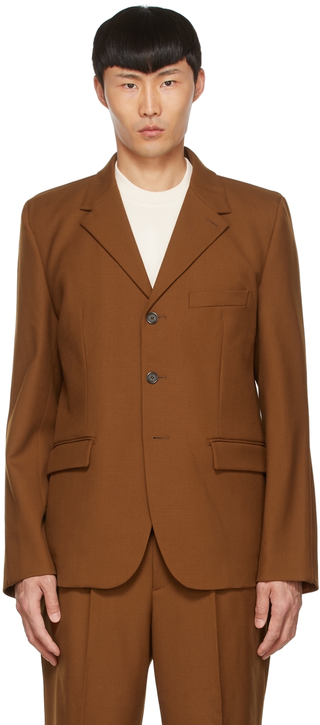 Brown Wool Blazer