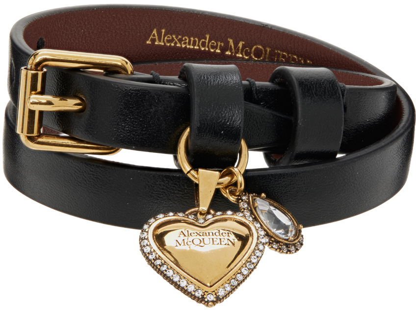 Alexander McQueen Black Heart Bracelet