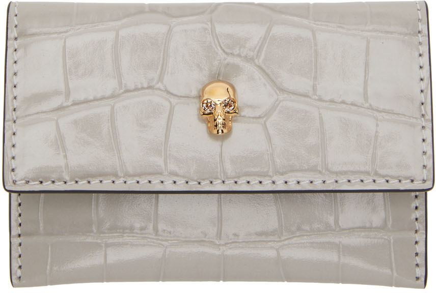 alexander mcqueen envelope card holder
