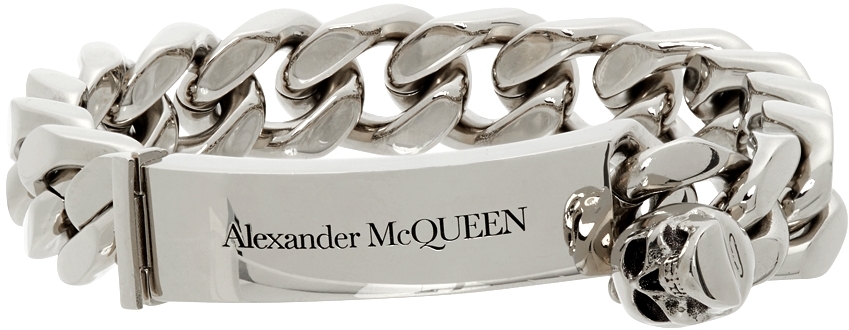 Alexander McQueen Bijoux Silver in Metallic for Men Mens Jewellery Necklaces Save 5% 
