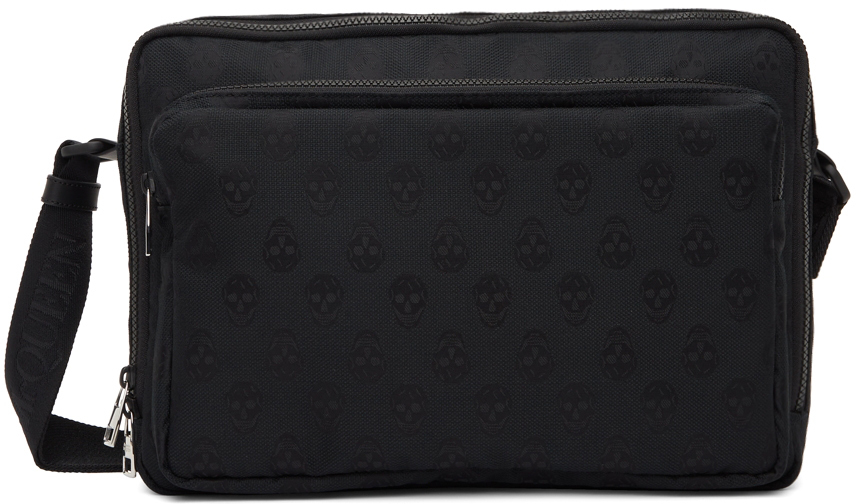 Save 27% Mens Bags Pouches and wristlets Alexander McQueen Patent Leather Flat Pouch in Black for Men 